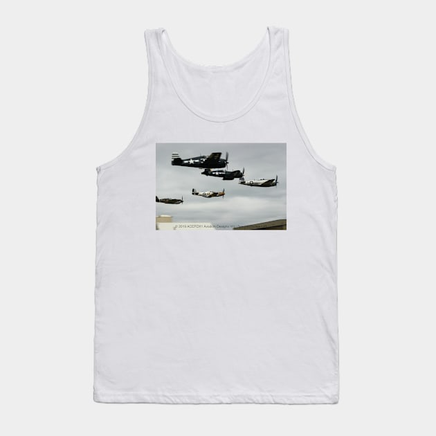 Americans Warbirds of WW2 Tank Top by acefox1